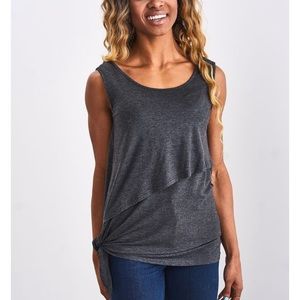 Latched Mama Asymmetrical Nursing Tank
